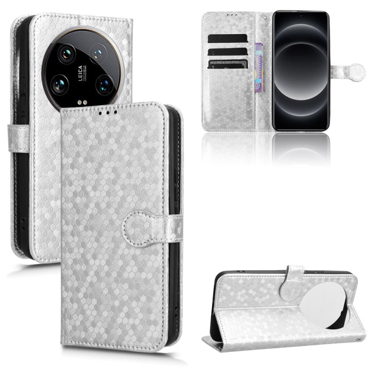 Honeycomb Dot Texture Leather Phone Case, For Xiaomi 14 Ultra, For Xiaomi Redmi 13C / Poco C65, For Xiaomi 14 Pro, For Xiaomi Redmi Note 13 Pro+ 5G