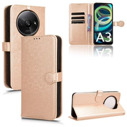 Honeycomb Dot Texture Leather Phone Case, For Xiaomi Poco F6 /Redmi Turbo 3, For Xiaomi Civi 4 Pro, For Xiaomi Poco M6 Pro 4G, For Xiaomi Redmi A3