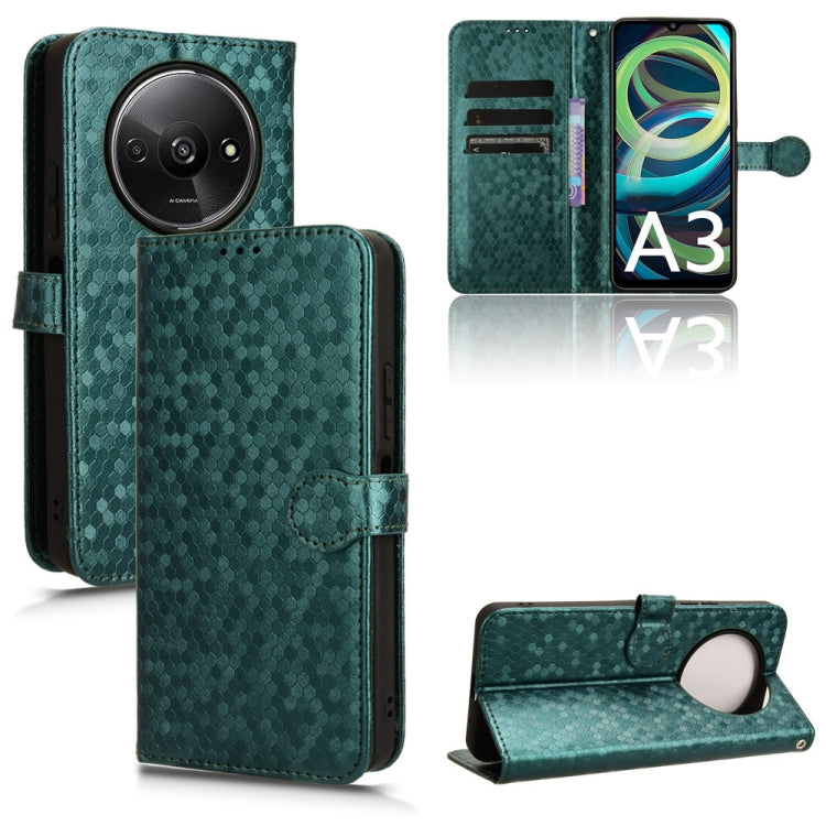 Honeycomb Dot Texture Leather Phone Case, For Xiaomi Poco F6 /Redmi Turbo 3, For Xiaomi Civi 4 Pro, For Xiaomi Poco M6 Pro 4G, For Xiaomi Redmi A3