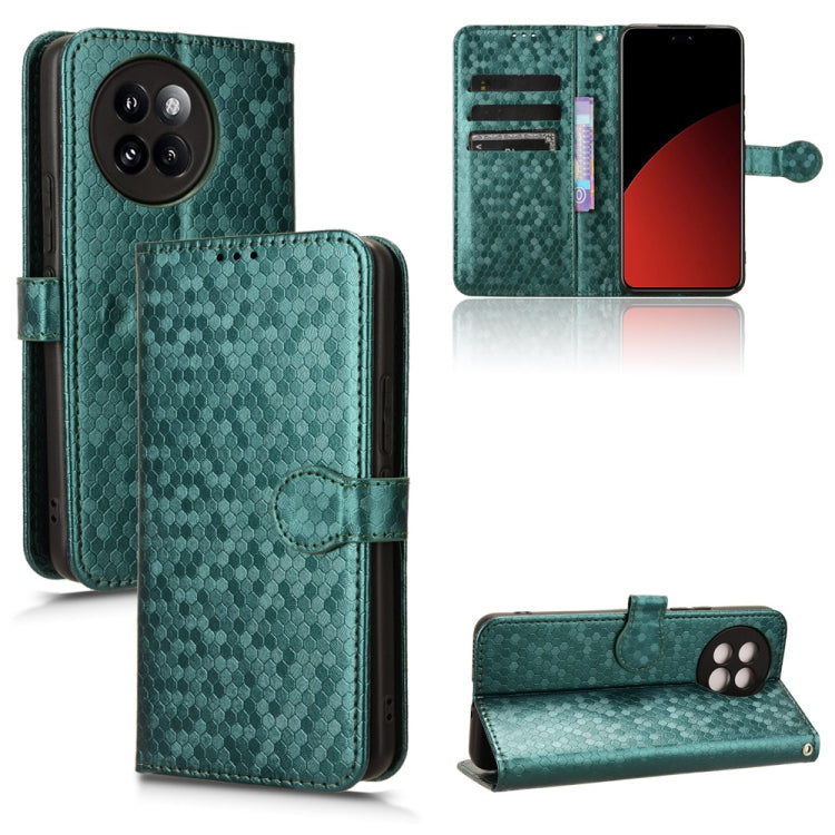 Honeycomb Dot Texture Leather Phone Case, For Xiaomi Poco F6 /Redmi Turbo 3, For Xiaomi Civi 4 Pro, For Xiaomi Poco M6 Pro 4G, For Xiaomi Redmi A3
