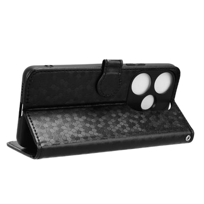 Honeycomb Dot Texture Leather Phone Case, For Xiaomi Poco F6 /Redmi Turbo 3, For Xiaomi Civi 4 Pro, For Xiaomi Poco M6 Pro 4G, For Xiaomi Redmi A3