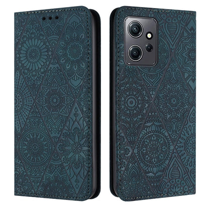 Ethnic Embossed Adsorption Leather Phone Case, For Redmi Note 12 Pro 4G, For Redmi Note 12 4G Global, For Redmi Note 12 Pro 5G Global, For Redmi Note 12 5G Global
