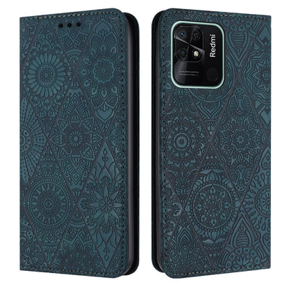 Ethnic Embossed Adsorption Leather Phone Case, For Xiaomi 12 Lite, For Redmi Note 11 4G, For Xiaomi Redmi 9C / 10A, For Xiaomi Redmi 10C