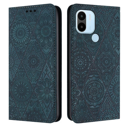 Ethnic Embossed Adsorption Leather Phone Case, For Xiaomi Redmi 12C, For Xiaomi Redmi A1+, For Xiaomi 12T / 12T Pro, For Xiaomi Redmi A1