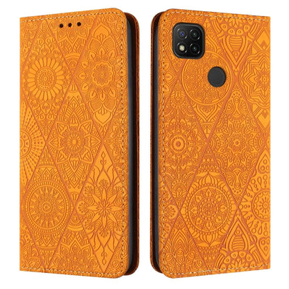 Ethnic Embossed Adsorption Leather Phone Case, For Xiaomi 12 Lite, For Redmi Note 11 4G, For Xiaomi Redmi 9C / 10A, For Xiaomi Redmi 10C