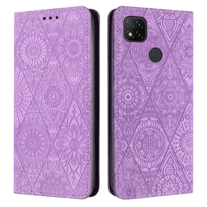 Ethnic Embossed Adsorption Leather Phone Case, For Xiaomi 12 Lite, For Redmi Note 11 4G, For Xiaomi Redmi 9C / 10A, For Xiaomi Redmi 10C