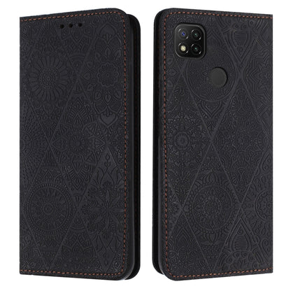 Ethnic Embossed Adsorption Leather Phone Case, For Xiaomi 12 Lite, For Redmi Note 11 4G, For Xiaomi Redmi 9C / 10A, For Xiaomi Redmi 10C