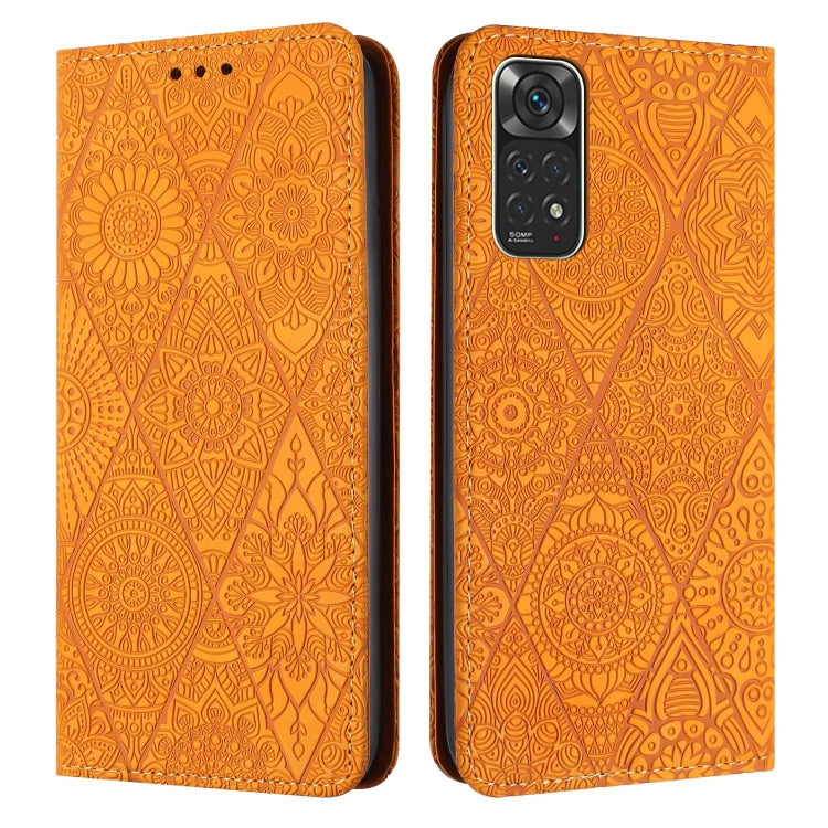 Ethnic Embossed Adsorption Leather Phone Case, For Xiaomi 12 Lite, For Redmi Note 11 4G, For Xiaomi Redmi 9C / 10A, For Xiaomi Redmi 10C
