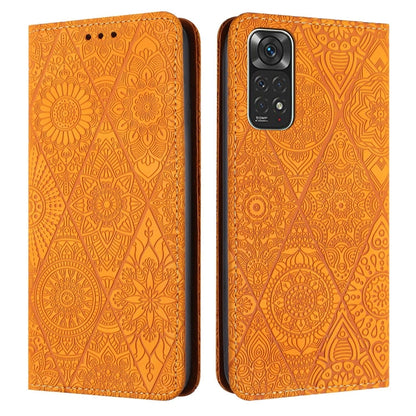 Ethnic Embossed Adsorption Leather Phone Case, For Xiaomi 12 Lite, For Redmi Note 11 4G, For Xiaomi Redmi 9C / 10A, For Xiaomi Redmi 10C