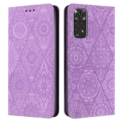 Ethnic Embossed Adsorption Leather Phone Case, For Xiaomi 12 Lite, For Redmi Note 11 4G, For Xiaomi Redmi 9C / 10A, For Xiaomi Redmi 10C