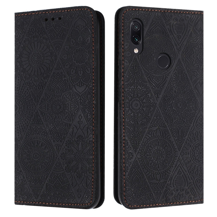 Ethnic Embossed Adsorption Leather Phone Case, For Redmi Note 8T, For Redmi Note 8, For Redmi Note 8 Pro, For Redmi Note 7 / 7 Pro
