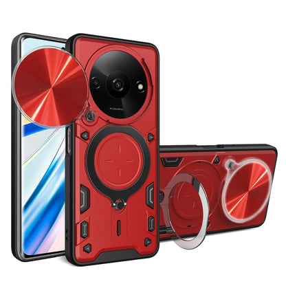 CD Texture Sliding Camshield Magnetic Holder Phone Case, For Xiaomi Redmi A3, For Xiaomi Redmi 13C 5G Global, For Xiaomi Redmi Note 13 5G, For Xiaomi Redmi 13C 4G
