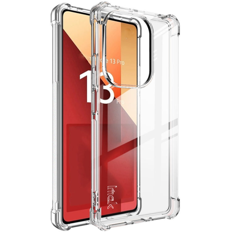 imak Shockproof Airbag TPU Phone Case, For Xiaomi Redmi Note 13 Pro 4G Global, For Xiaomi Redmi K60 Ultra 5G, For Xiaomi Redmi K70 5G/K70 Pro 5G, For Xiaomi 13 Ultra 5G, For Xiaomi Civi 3 5G