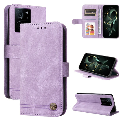 Skin Feel Life Tree Metal Button Leather Phone Case, For Xiaomi 13T / Redmi K60 Ultra, For Xiaomi Redmi K70 / K70 Pro, For Xiaomi Redmi Poco F5, For Xiaomi Redmi K60 / K60 Pro