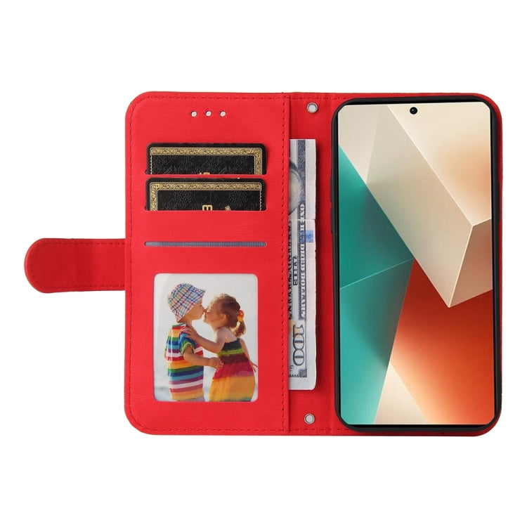 Skin Feel Life Tree Metal Button Leather Phone Case, For Xiaomi Redmi Note13 5G Global, For Xiaomi Redmi 13C 4G, For Xiaomi Redmi Note13 Pro+ 5G Global, For Xiaomi Redmi Note13 Pro 5G Global