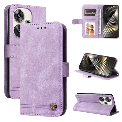 Skin Feel Life Tree Metal Button Leather Phone Case, For Xiaomi Poco F6, For Xiaomi Redmi A3, For Xiaomi Redmi Note13 Pro 4G Global/Poco M6 Pro 4G, For Xiaomi Redmi Note13 4G
