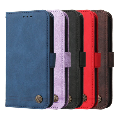 Skin Feel Life Tree Metal Button Leather Phone Case, For Xiaomi Poco F6, For Xiaomi Redmi A3, For Xiaomi Redmi Note13 Pro 4G Global/Poco M6 Pro 4G, For Xiaomi Redmi Note13 4G