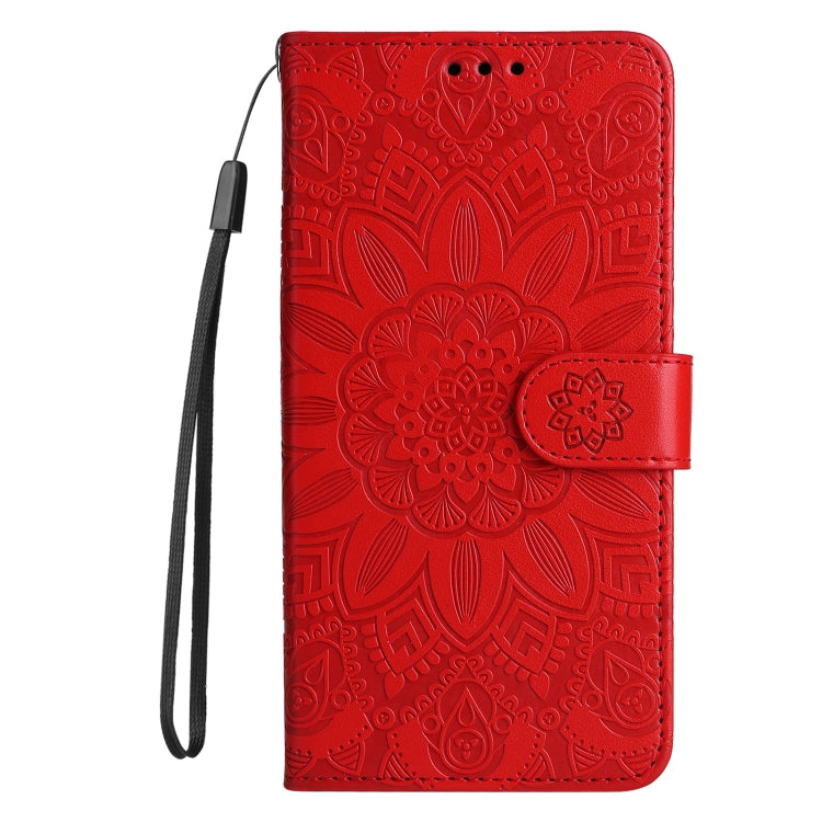 Embossed Sunflower Leather Phone Case, For Xiaomi Redmi K70 / K70 Pro, For Xiaomi Redmi Poco F5, For Xiaomi Redmi K60 / K60 Pro, For Xiaomi Redmi Note 12S 4G