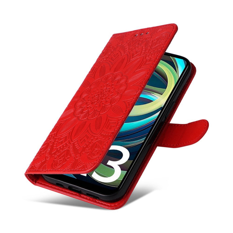 Embossed Sunflower Leather Phone Case, For Xiaomi Redmi A3, For Xiaomi Redmi Note13 Pro 4G Global/Poco M6 Pro 4G, For Xiaomi Redmi Note13 4G, For Xiaomi Redmi K70E