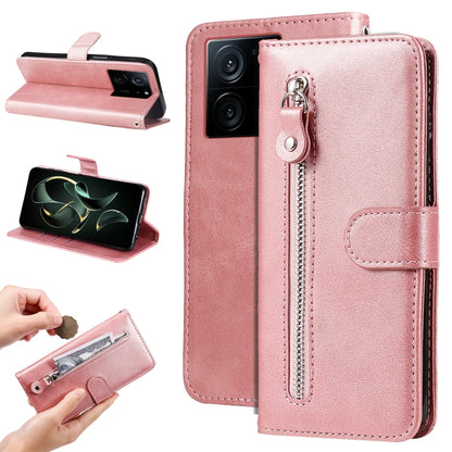 Calf Texture Zipper Leather Phone Case, For Xiaomi 13T / Redmi K60 Ultra, For Xiaomi Redmi Poco F5, For Xiaomi Redmi K60 / K60 Pro, For Xiaomi Redmi Note 12S 4G