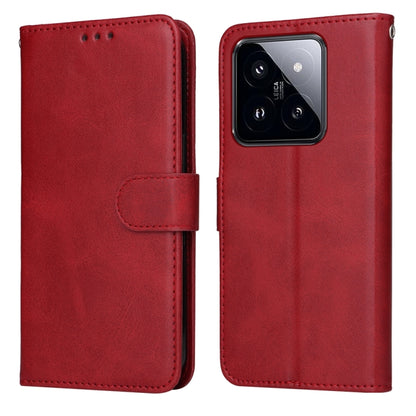 Classic Calf Texture Flip Leather Phone Case, For Xiaomi Redmi K70E, For Xiaomi 14 Ultra, For Xiaomi 14 Pro, For Xiaomi 14