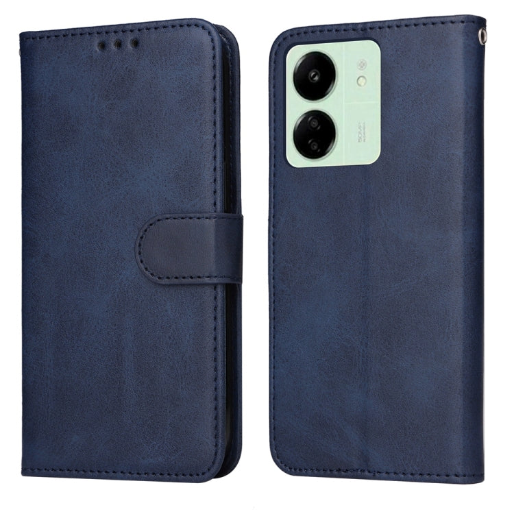 Classic Calf Texture Flip Leather Phone Case, For Xiaomi Redmi Note13 5G Global, For Xiaomi Redmi 13C 4G, For Xiaomi Redmi Note13 Pro+ 5G Global, For Xiaomi Redmi Note13 Pro 5G Global