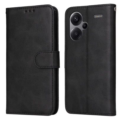 Classic Calf Texture Flip Leather Phone Case, For Xiaomi Redmi Note13 5G Global, For Xiaomi Redmi 13C 4G, For Xiaomi Redmi Note13 Pro+ 5G Global, For Xiaomi Redmi Note13 Pro 5G Global