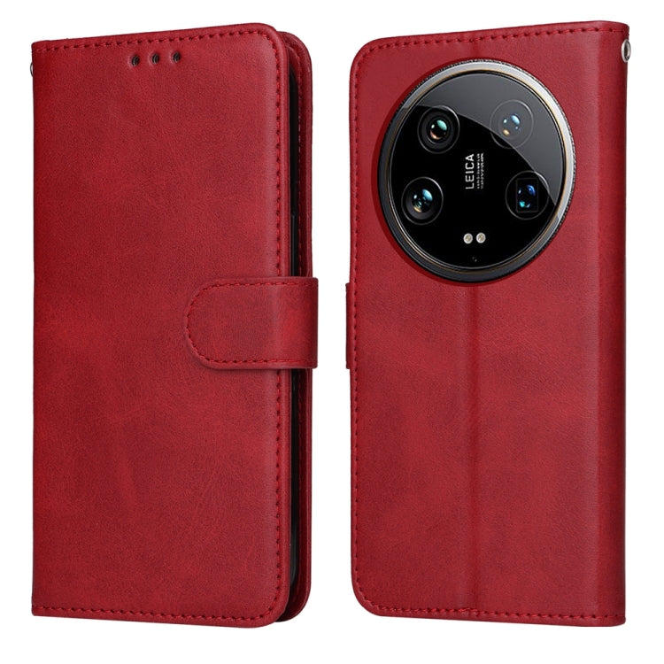 Classic Calf Texture Flip Leather Phone Case, For Xiaomi Redmi K70E, For Xiaomi 14 Ultra, For Xiaomi 14 Pro, For Xiaomi 14