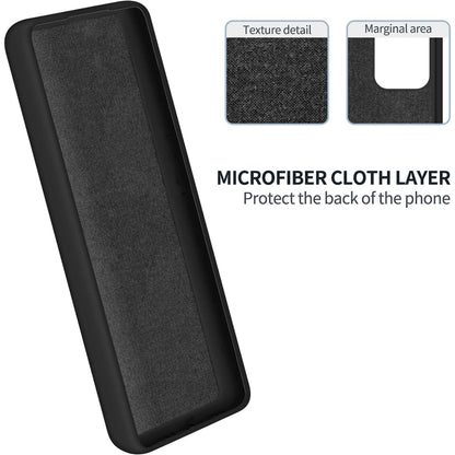 Solid Color Liquid Silicone Dropproof Full Coverage Phone Case, For OPPO Find X6 Pro, For OPPO Reno8 4G