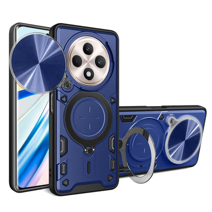 CD Texture Sliding Camshield Magnetic Holder Phone Case, For OPPO A3x 5G India / A3x 4G, For OPPO Reno12 F 5G Global, For OPPO A3 Pro 5G India, For OPPO Reno12 Pro 5G Global