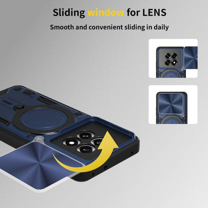 CD Texture Sliding Camshield Magnetic Holder Phone Case, For OPPO F29 Pro 5G Global, For OPPO F29 5G Global, For OPPO A5 Pro 5G Global, For OPPO Find X8