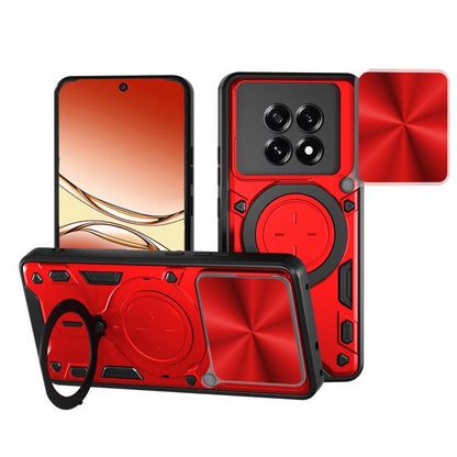 CD Texture Sliding Camshield Magnetic Holder Phone Case, For OPPO F29 Pro 5G Global, For OPPO F29 5G Global, For OPPO A5 Pro 5G Global, For OPPO Find X8