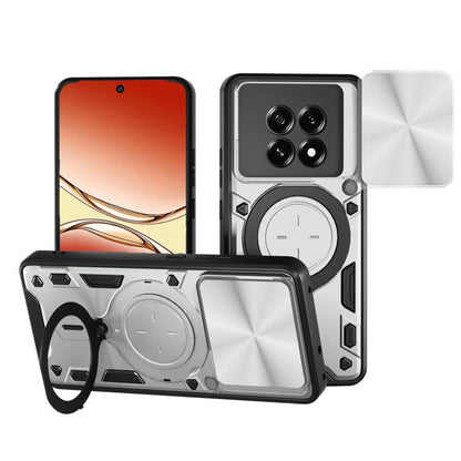 CD Texture Sliding Camshield Magnetic Holder Phone Case, For OPPO F29 Pro 5G Global, For OPPO F29 5G Global, For OPPO A5 Pro 5G Global, For OPPO Find X8