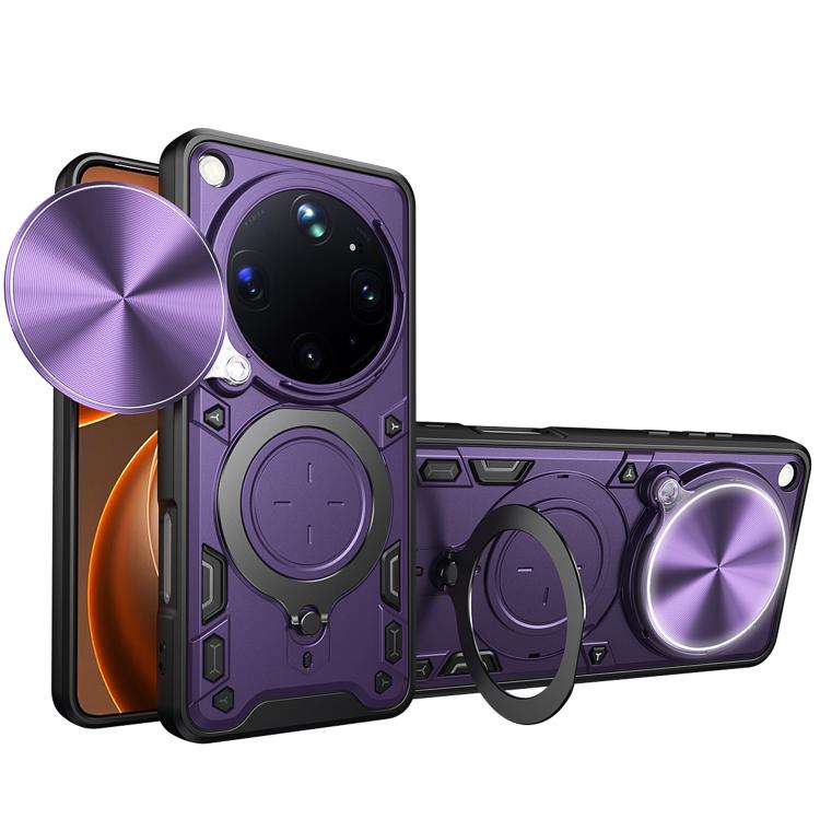 CD Texture Sliding Camshield Magnetic Holder Phone Case, For OPPO Reno16 F 5G, For OPPO Find X9 Ultra, For OPPO Find X9, For OPPO Find X9 Pro