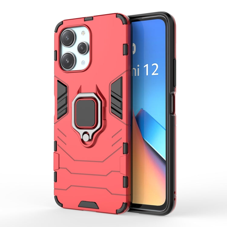 Magnetic Ring Holder PC + TPU Phone Case, For Xiaomi Redmi Note 12S 4G, For Xiaomi Redmi 12 4G