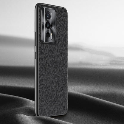 Litchi Texture Genuine Leather Phone Case, For Xiaomi 13 Ultra, For Xiaomi Redmi K60 Ultra, For Xiaomi Redmi K60 Pro, For Xiaomi Redmi K60, For Xiaomi 13 Pro, For Xiaomi 13