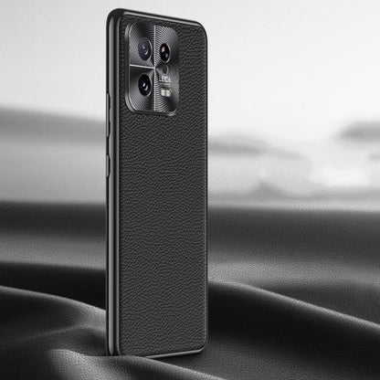 Litchi Texture Genuine Leather Phone Case, For Xiaomi 13 Ultra, For Xiaomi Redmi K60 Ultra, For Xiaomi Redmi K60 Pro, For Xiaomi Redmi K60, For Xiaomi 13 Pro, For Xiaomi 13