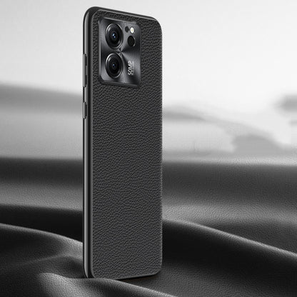Litchi Texture Genuine Leather Phone Case, For Xiaomi 13 Ultra, For Xiaomi Redmi K60 Ultra, For Xiaomi Redmi K60 Pro, For Xiaomi Redmi K60, For Xiaomi 13 Pro, For Xiaomi 13