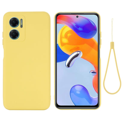 Pure Color Liquid Silicone Shockproof Phone Case, For Xiaomi Redmi Note 12 Pro 4G, For Xiaomi 13 Ultra 5G, For Xiaomi Redmi 11 Prime 5G