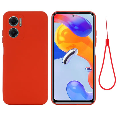 Pure Color Liquid Silicone Shockproof Phone Case, For Xiaomi Redmi Note 12 Pro 4G, For Xiaomi 13 Ultra 5G, For Xiaomi Redmi 11 Prime 5G