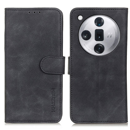 KHAZNEH Retro Texture Flip Leather Phone Case, For OPPO A7 Pro Max 5G, For OPPO Find X9 Ultra 5G, For OPPO A5 Pro 5G Global, For OPPO Reno12 Pro 5G Global, For OPPO Reno12 5G Global, For OPPO Find X7