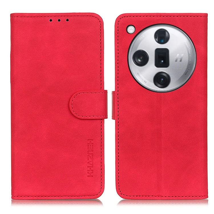 KHAZNEH Retro Texture Flip Leather Phone Case, For OPPO A7 Pro Max 5G, For OPPO Find X9 Ultra 5G, For OPPO A5 Pro 5G Global, For OPPO Reno12 Pro 5G Global, For OPPO Reno12 5G Global, For OPPO Find X7