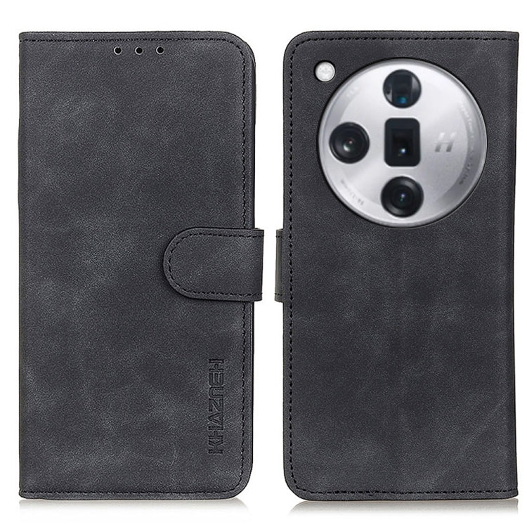 KHAZNEH Retro Texture Flip Leather Phone Case, For OPPO Reno11 5G Global, For OPPO Find X7 Pro / Find X7 Ultra, For OPPO Reno11 Pro 5G Global, For OPPO A38 4G, For OPPO A1 5G