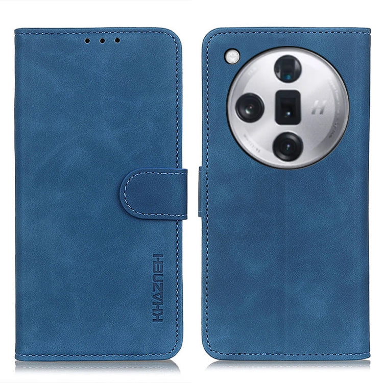 KHAZNEH Retro Texture Flip Leather Phone Case, For OPPO Reno11 5G Global, For OPPO Find X7 Pro / Find X7 Ultra, For OPPO Reno11 Pro 5G Global, For OPPO A38 4G, For OPPO A1 5G