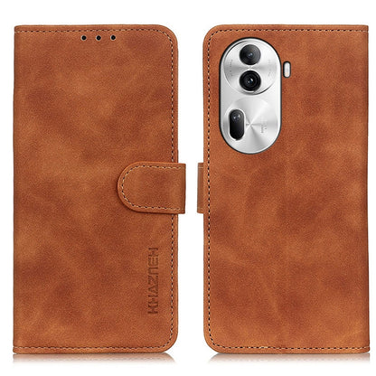 KHAZNEH Retro Texture Flip Leather Phone Case, For OPPO Reno11 5G Global, For OPPO Find X7 Pro / Find X7 Ultra, For OPPO Reno11 Pro 5G Global, For OPPO A38 4G, For OPPO A1 5G