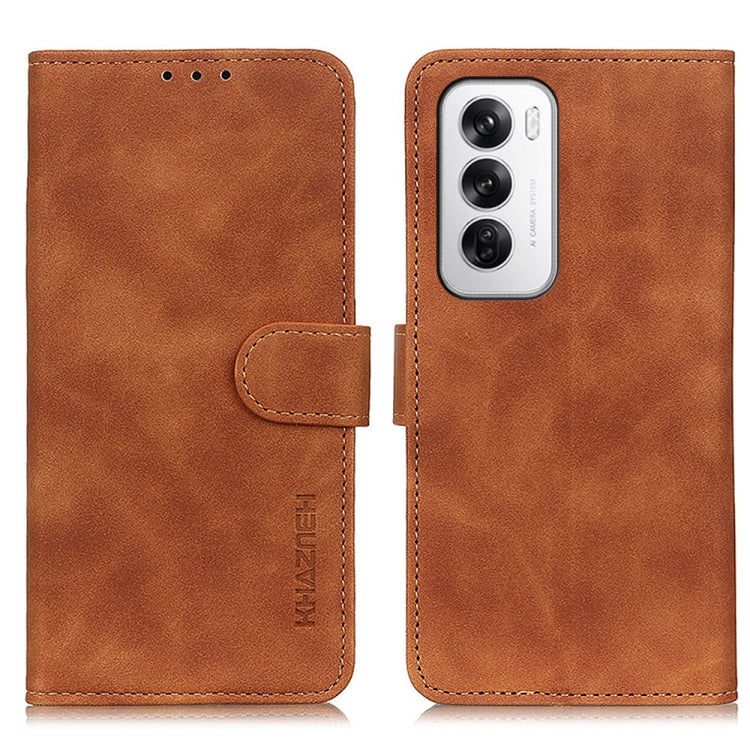 KHAZNEH Retro Texture Flip Leather Phone Case, For OPPO A7 Pro Max 5G, For OPPO Find X9 Ultra 5G, For OPPO A5 Pro 5G Global, For OPPO Reno12 Pro 5G Global, For OPPO Reno12 5G Global, For OPPO Find X7