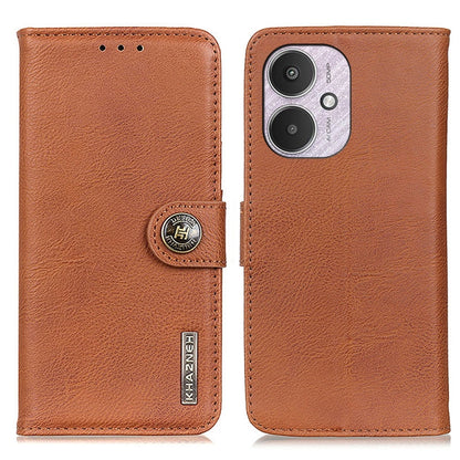 KHAZNEH Cowhide Texture Flip Leather Phone Case, For Xiaomi Poco F6 / Redmi Turbo 3, For Xiaomi Poco F6 Pro, For Xiaomi Redmi K70 5G / K70 Pro 5G, For Xiaomi Redmi Note 13 Pro 4G/Poco M6 Pro 4G, For Xiaomi Redmi 13C, For Xiaomi Redmi Note 13 4G