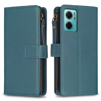 9 Card Slots Zipper Wallet Leather Flip Phone Case, For Xiaomi 13, For Xiaomi 12T / 12T Pro, For Xiaomi 12 Lite, For Xiaomi Redmi 10 5G