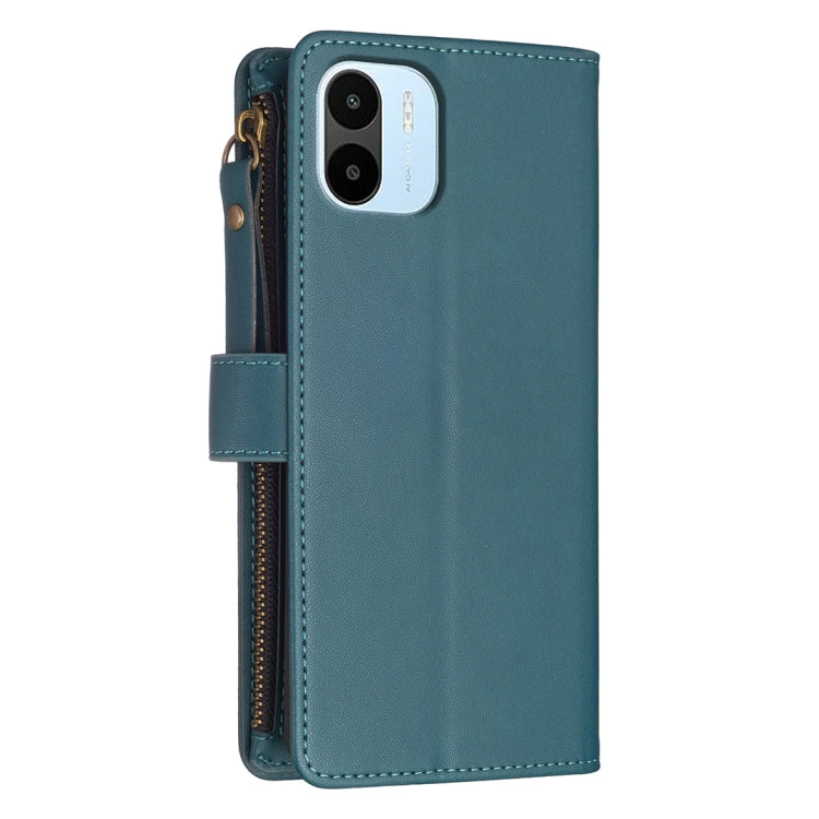 9 Card Slots Zipper Wallet Leather Flip Phone Case, For Xiaomi Redmi A1 / A2, For Xiaomi Redmi Note 12 Pro+ 5G Global, For Xiaomi Redmi Note 12 Pro, For Xiaomi Redmi Note 12 5G