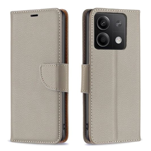 Litchi Texture Pure Color Leather Phone Case, For Xiaomi Redmi Note 13 4G Global, For Xiaomi Redmi Note 13 Pro 4G Global, For Xiaomi Redmi 13C